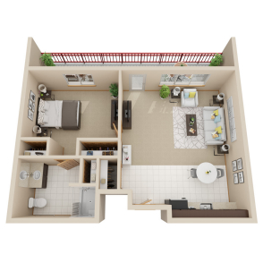 Maple floor plan