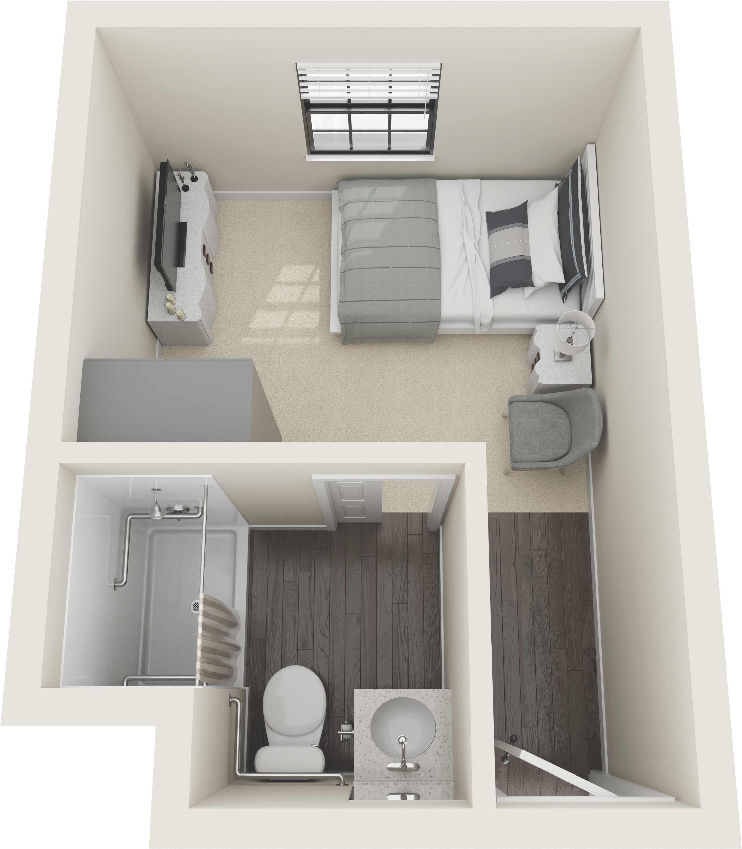 Harbor floor plan